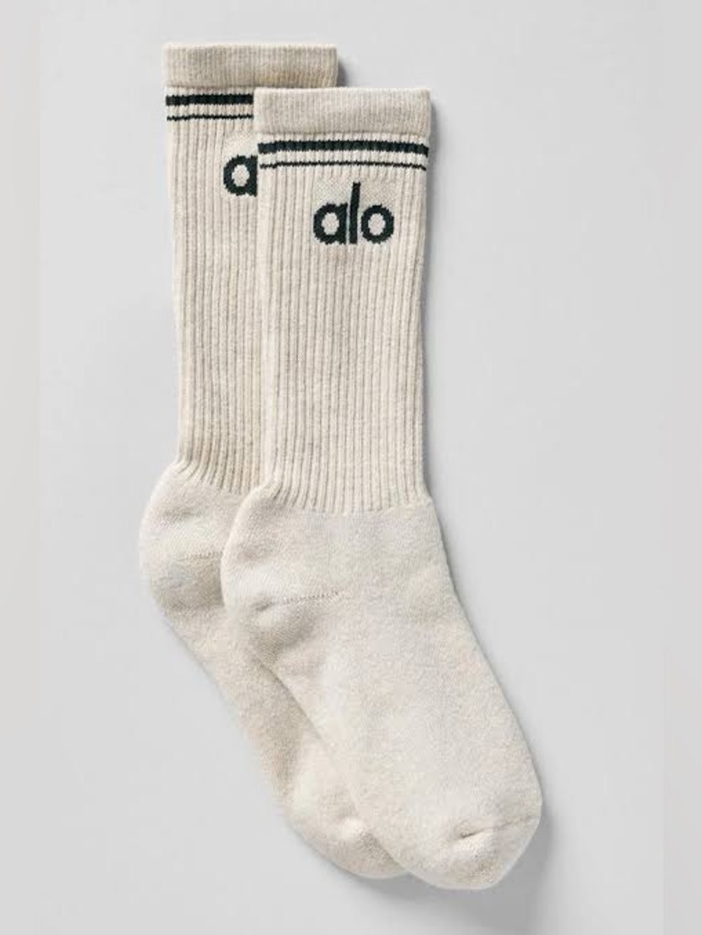 ALO Yoga Unisex Throwback Sock Medium